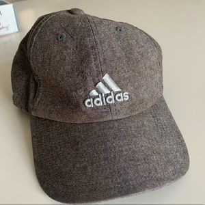 Gray Adidas hat baseball cap